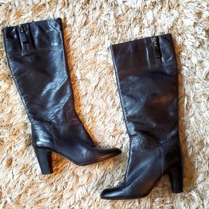 Lavorazione Artigiana black leather boots